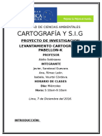 Levantamiento Cartografico.