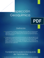 Prospección Geoquímica 