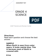 Grade 4 Science: ASAP Tutorial and Review Center