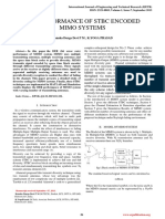 Ber Performance of STBC Encoded Mimo Systems: Kanaka Durga Devi P M, K.YOGA PRASAD