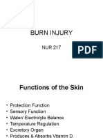 Nursing - Burn Injury