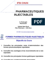 Formes Pharmaceutiques Injectables de MR Khaloughi Part 1 PDF