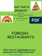 Food and Restaurants