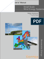 Small Scale Wind Energy Systems: "How To" Manual