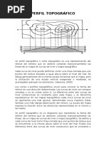 Perfil Topografico