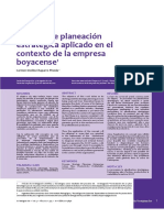 Proceso de Planeación Estratégico