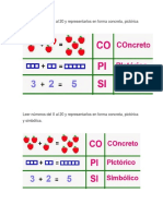 Leer Números Del 0 Al 20 y Representarlos en Forma Concreta