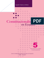 Constitucionalismo en Ecuador PDF