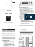 Subwoofer Velodyne DLS-R Series