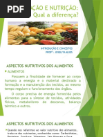 Alimentação e Nutrição