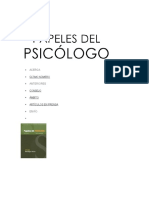 Papeles Del Psicólogo, 2003. Vol.24 (85) - Serafín