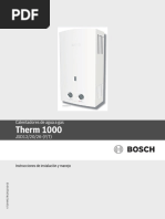 Manual de Usuario Therm 1000O 13L CO