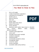 1212 Words You Need To Know To Pass TOEFL IBT