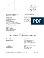 Town of Clear Lake v. Hoagland Family Ltd. P'ship, No. 76A05-16-6-PL-1241 (Ind. App. Apr. 6, 2017)