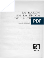 Gadamer Hans Georg - La Razon en La Epoca de La Ciencia PDF