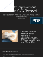 Quality Improvement - CVC Removal