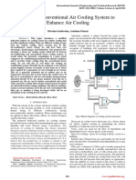 Modified Conventional Air Cooling System To Enhance Air Cooling