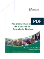 Programa Nacional Brucelosis Bovina