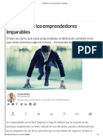 10 Hábitos de Los Emprendedores Imparables