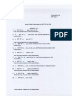 Level III Basic Examination For SNT-TC-1A 1992