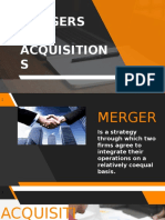 MERGER AND ACQUISITIONS (Chapter 7)