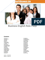 Forty Business English Role Plays From