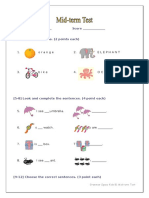 Grammar Space Kids B1 - Midterm