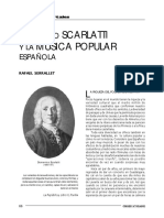 Domenico Scarlatti y La Musica Popular Española