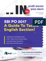 Testbook Win Free Issue For SBI PO 2017 Preparation (English)