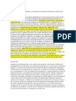 Diseño y Planificación Automáticos de Sistemas de Andamios Modelado de Información