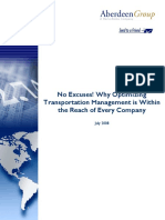 Optimizing Transportation Management