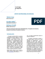 Apoyo Nutricional en Cirugia