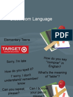 Classroom Language