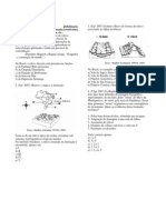 Lista de Exercícios de Geografia