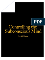 Controlling Subconscious Ali Shakur