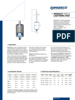 Ingesco Pdc.E Lightning Rod: Operation