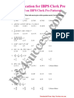 Es S.C Om: Simplification For IBPS Clerk Pre