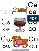 09 Método Actiludis de Lectoescritura CURSIVA Ca Co Cu