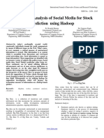 Sentimental Analysis of Social Media For Stock Prediction Using Hadoop