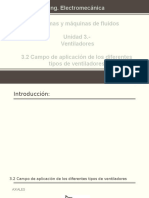 3.2 Campo de Aplicación de Los Diferentes Tipos de Ventiladores