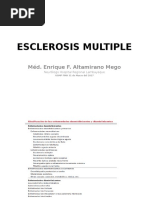 Neurología - Esclerosis Múltiple