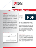 Concrete Cricket Pitches