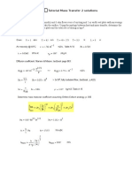 Tutorial Mass Transfer 2 Solutions