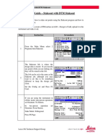 Quick Guide System 1200 - DTM Stakeout