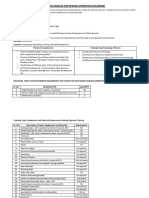 Course Module For Sewing Operator (Tailoring)