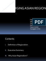 Emerging Asian Regionalism: Farizatul AQMA Sena SUH Youngsik KIM Sumi KWON Yeoul KANG Youngbm CHO