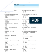 2 MCQ - Grammar & Spelling