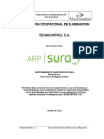 INFORME ILUMINACION TECNICONTROL S.A.San Pedro Sucre PDF