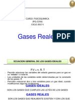 2da Clase-Ciclo 2017-I Gases Reales