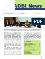 ADBI News: Volume 6 Number 3 (2012)